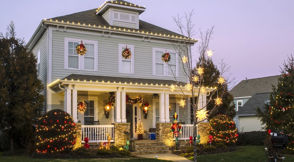 Showcase your home’s stunning tall rooflines with precision lighting.